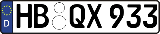 HB-QX933