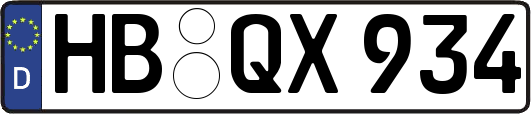 HB-QX934