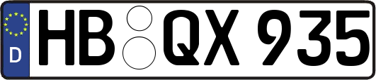 HB-QX935