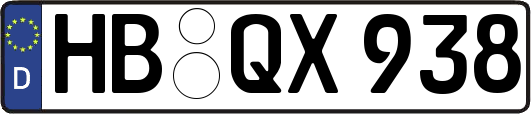 HB-QX938