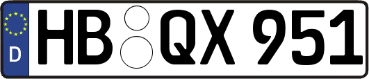 HB-QX951