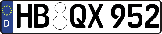 HB-QX952