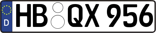 HB-QX956