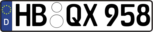 HB-QX958