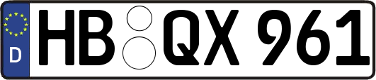 HB-QX961
