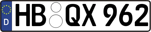 HB-QX962