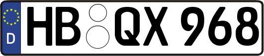 HB-QX968
