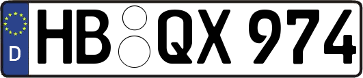 HB-QX974