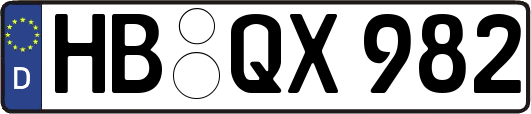 HB-QX982