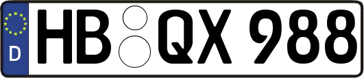HB-QX988