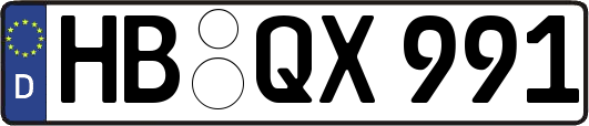 HB-QX991