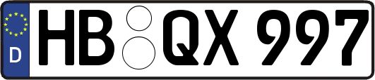HB-QX997