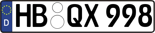 HB-QX998