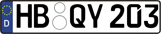HB-QY203