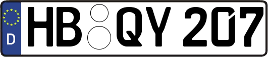 HB-QY207