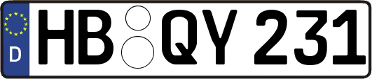 HB-QY231