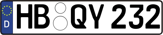 HB-QY232