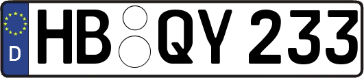 HB-QY233