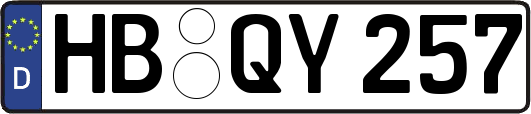HB-QY257