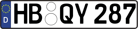 HB-QY287