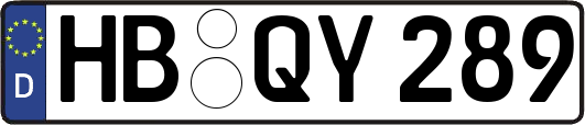 HB-QY289