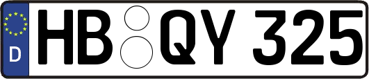 HB-QY325