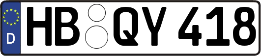 HB-QY418