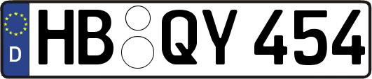 HB-QY454