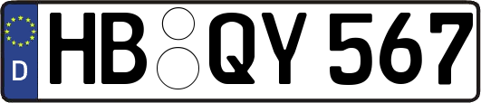 HB-QY567