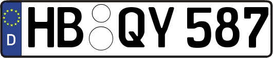 HB-QY587
