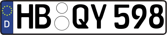 HB-QY598