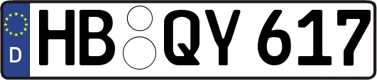 HB-QY617