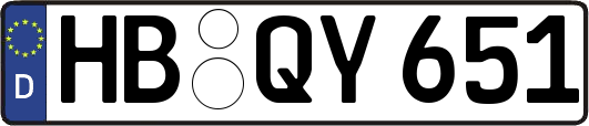 HB-QY651