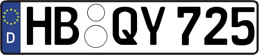 HB-QY725