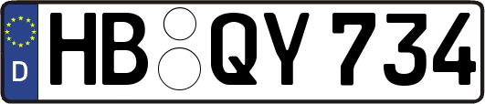HB-QY734