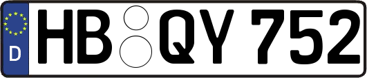 HB-QY752