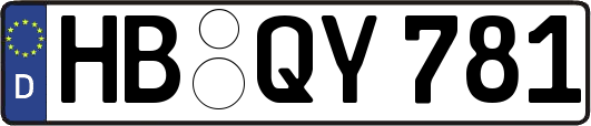 HB-QY781