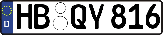 HB-QY816