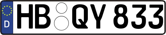 HB-QY833