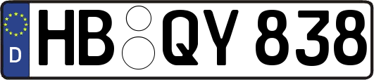 HB-QY838