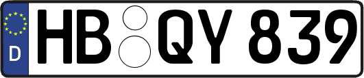 HB-QY839