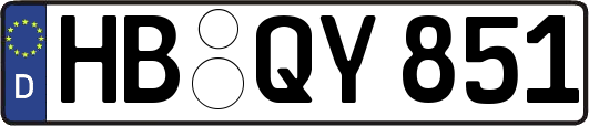 HB-QY851