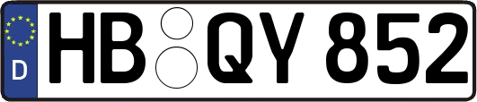 HB-QY852