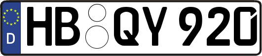 HB-QY920