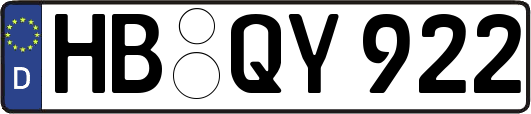 HB-QY922
