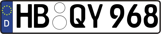 HB-QY968