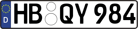 HB-QY984