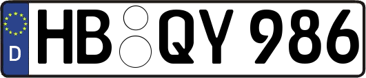 HB-QY986