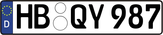 HB-QY987