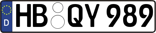 HB-QY989